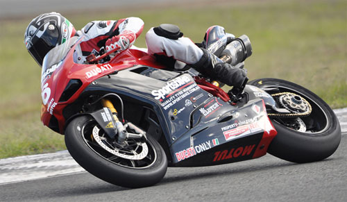 P.Martin Ducati 1198s Queensland Raceway Circuit.