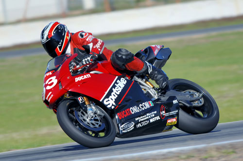 P.Martin Ducati 999s Australian Superbike Championship.