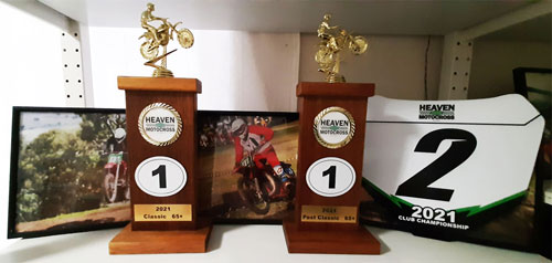 2021 Two Championship wins and the Heaven Number 2 Plate.