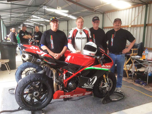 The Motley Crew; Harold Wedlock, Peter Martin, Terry Sutton, Bill Vasilis.