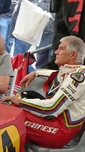The great Giacomo Agostini at IFoS 2017 Eastern Creek GP Circuit.