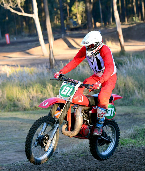 PRO-MX Evolution Class, not much left by the end of the 3rd Moto.