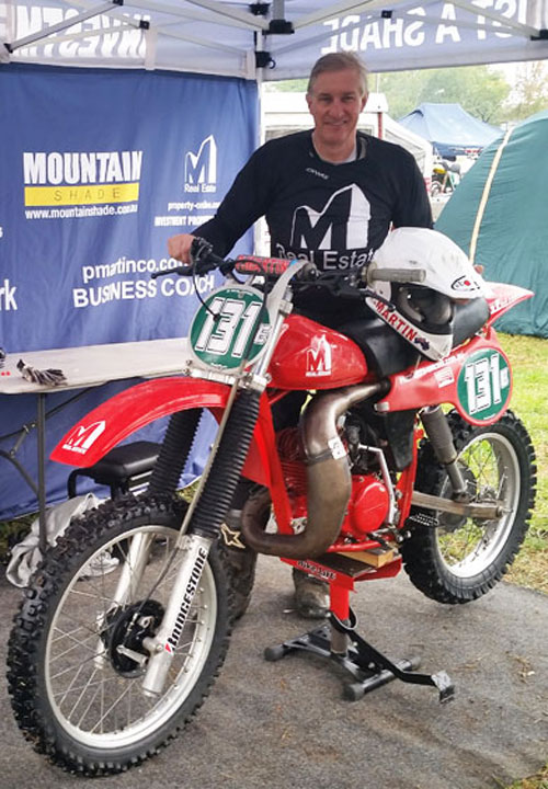 1979 Honda CR250RZ Red Rocket.