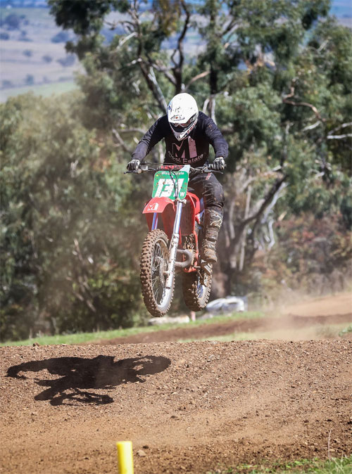 Starting to know different types of tracks and how to ride them.