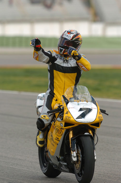 Peter Martin worked with Frankie Chilli on many WSBK Teams.
