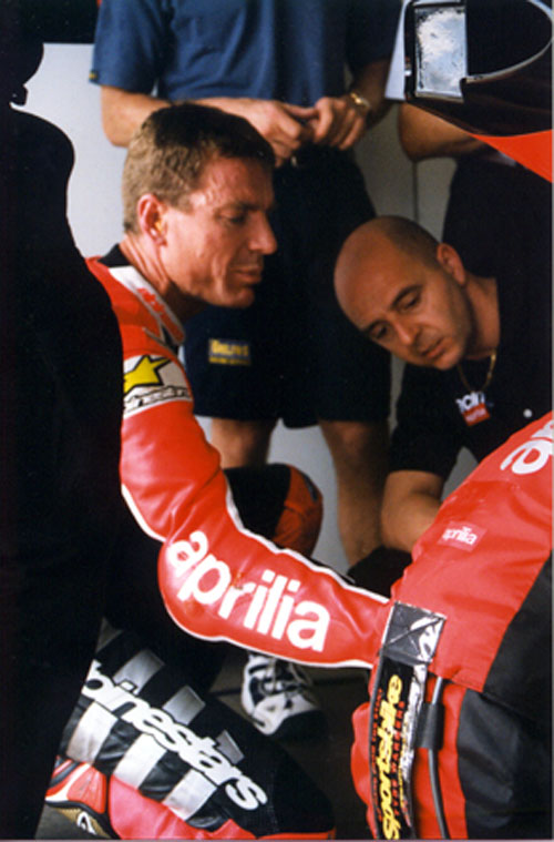 Peter Martin with Peter Goddard.